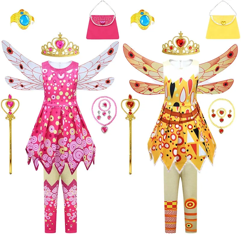 Fairy Elf Mia and Me Girls Halloween Children Costumes