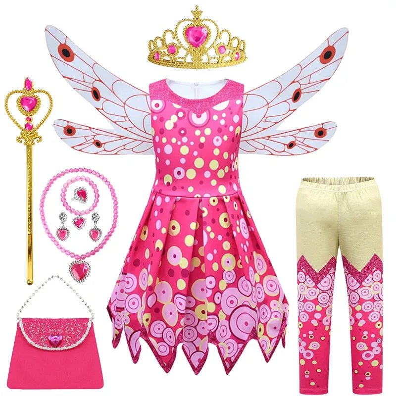 Fairy Elf Mia and Me Girls Halloween Children Costumes