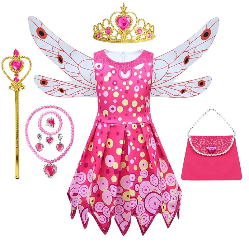 Fairy Elf Mia and Me Girls Halloween Children Costumes