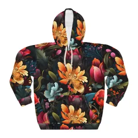 Floral Unisex Pullover Hoodie