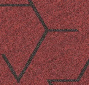 Flotex Modular - Triad - Red 131001