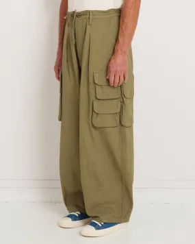 Forager Pants - Olive Slub