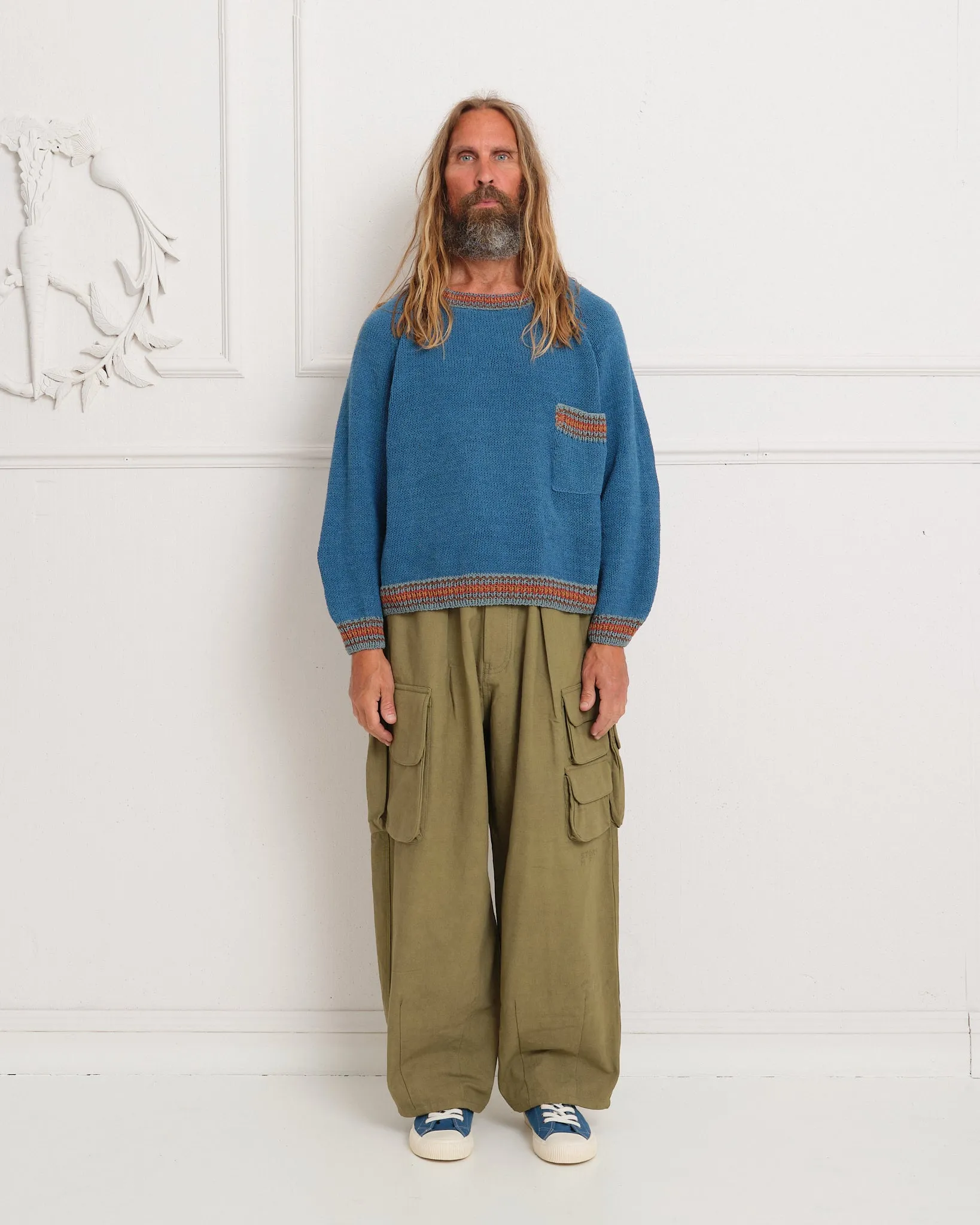 Forager Pants - Olive Slub