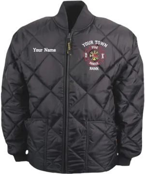 Game Sportswear: The Ladies Fit Bravest Diamond Quilt Jacket - Deluxe Embroidery Package