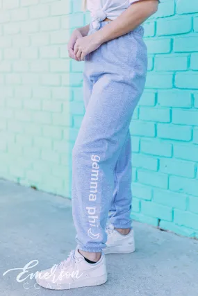 Gamma Phi Beta Simple Moon Joggers