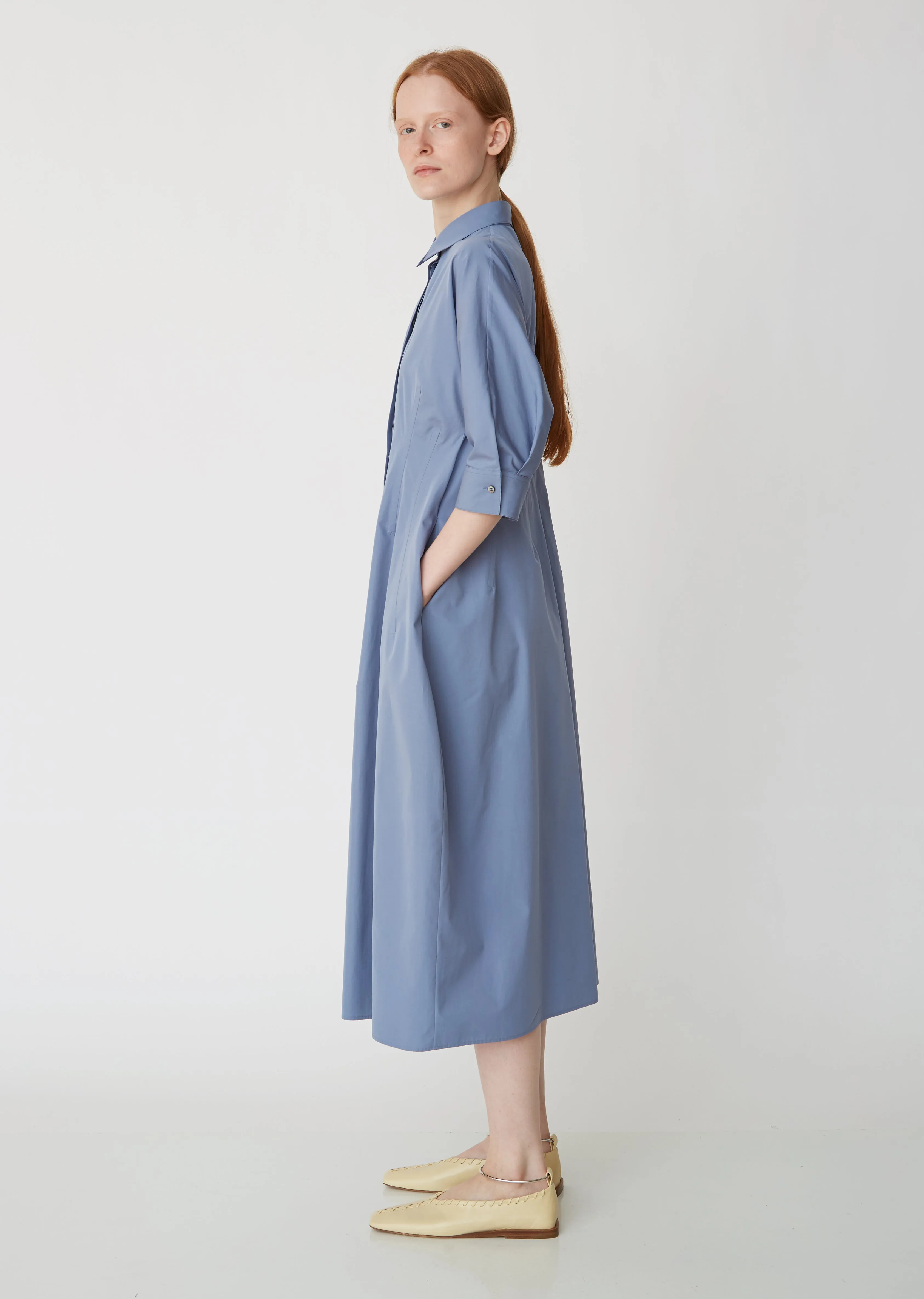 Garden Cotton Poplin Dress