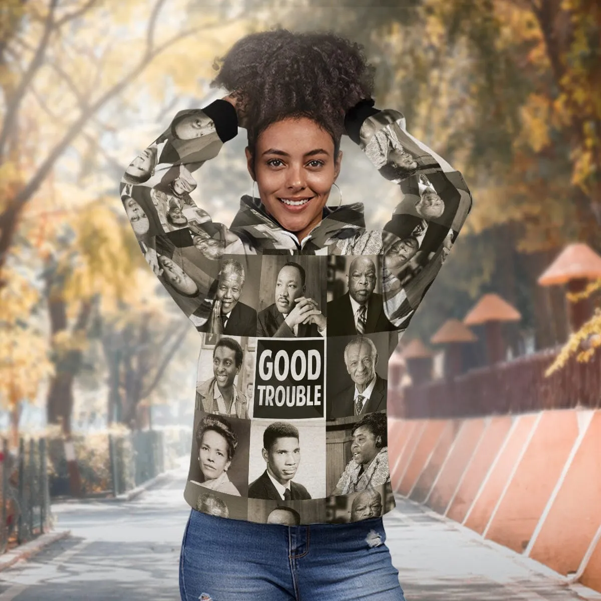 Good Trouble Premium Hoodie