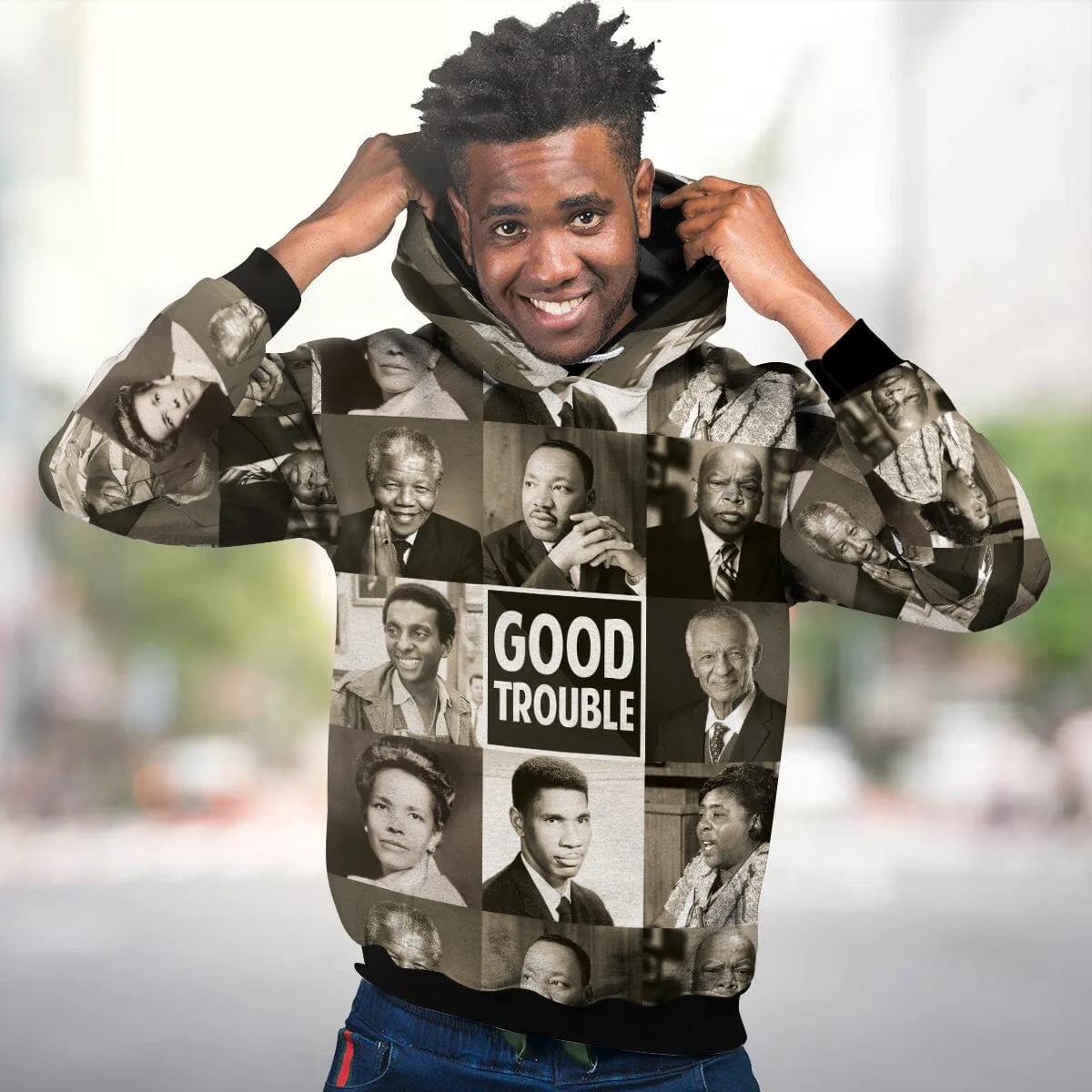 Good Trouble Premium Hoodie