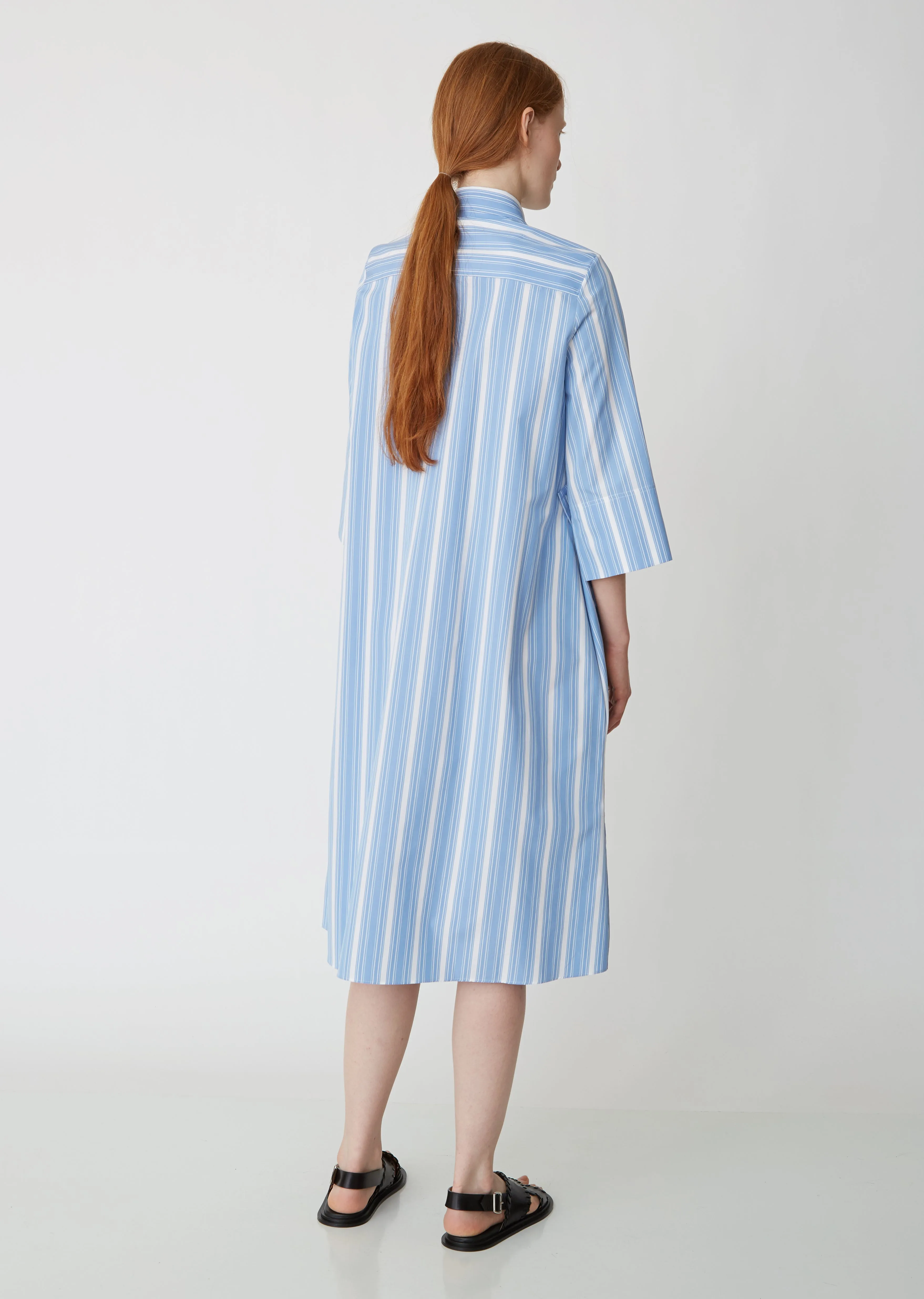 Grandeur Stripe Shirt Dress