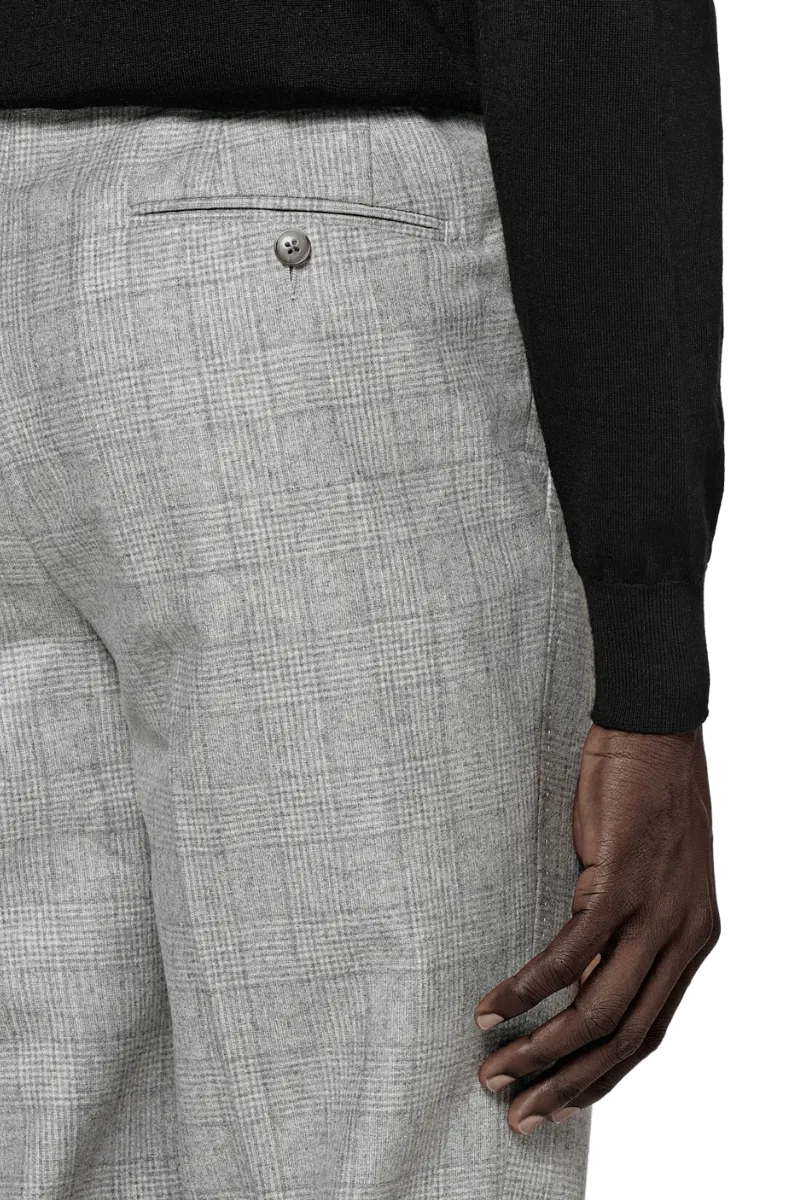 Grey Wool Double Breasted 2-Piece Suit