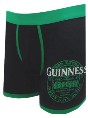 Guinness Label Logo Irish Favorite Boxer Brief