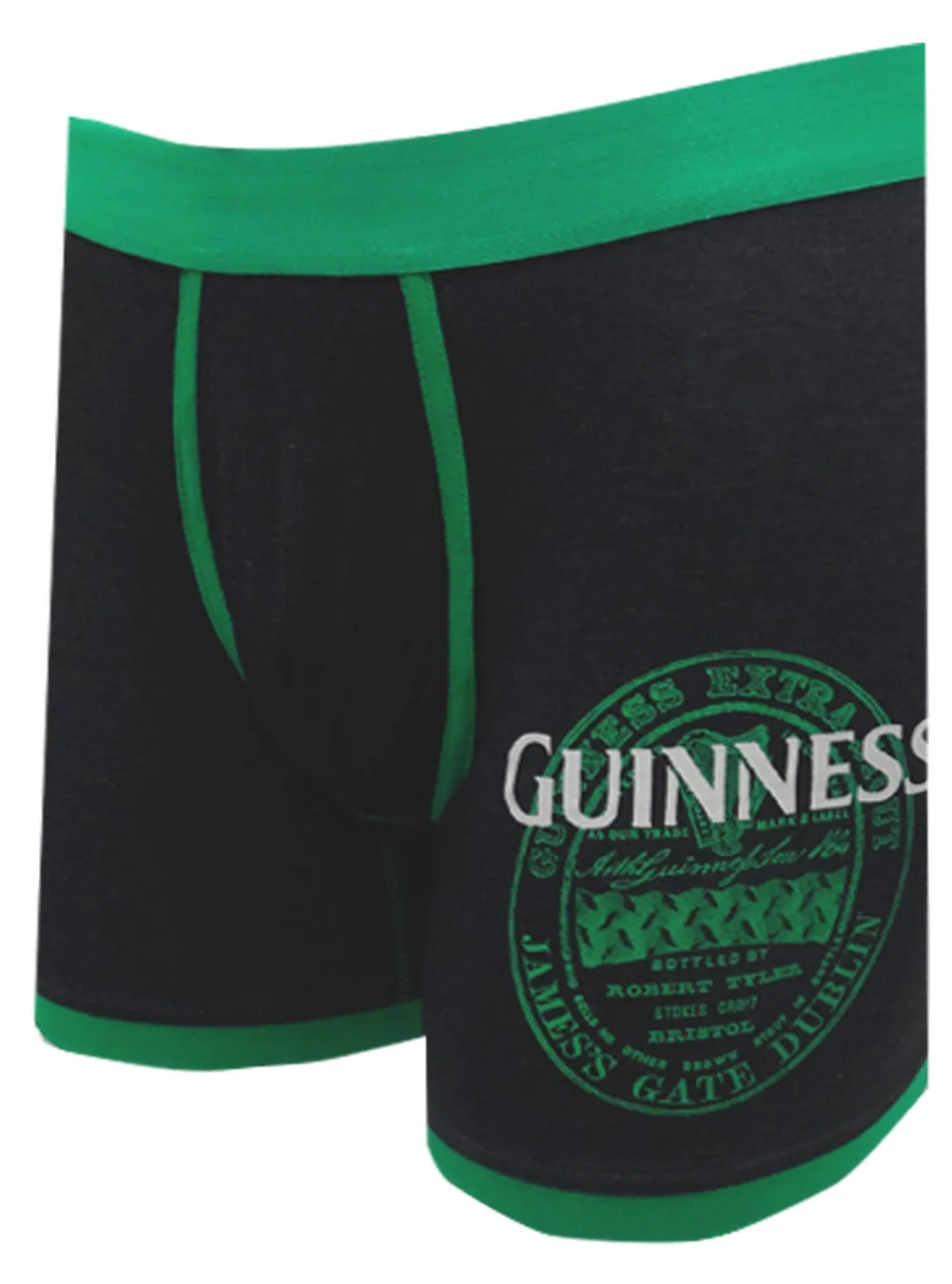 Guinness Label Logo Irish Favorite Boxer Brief