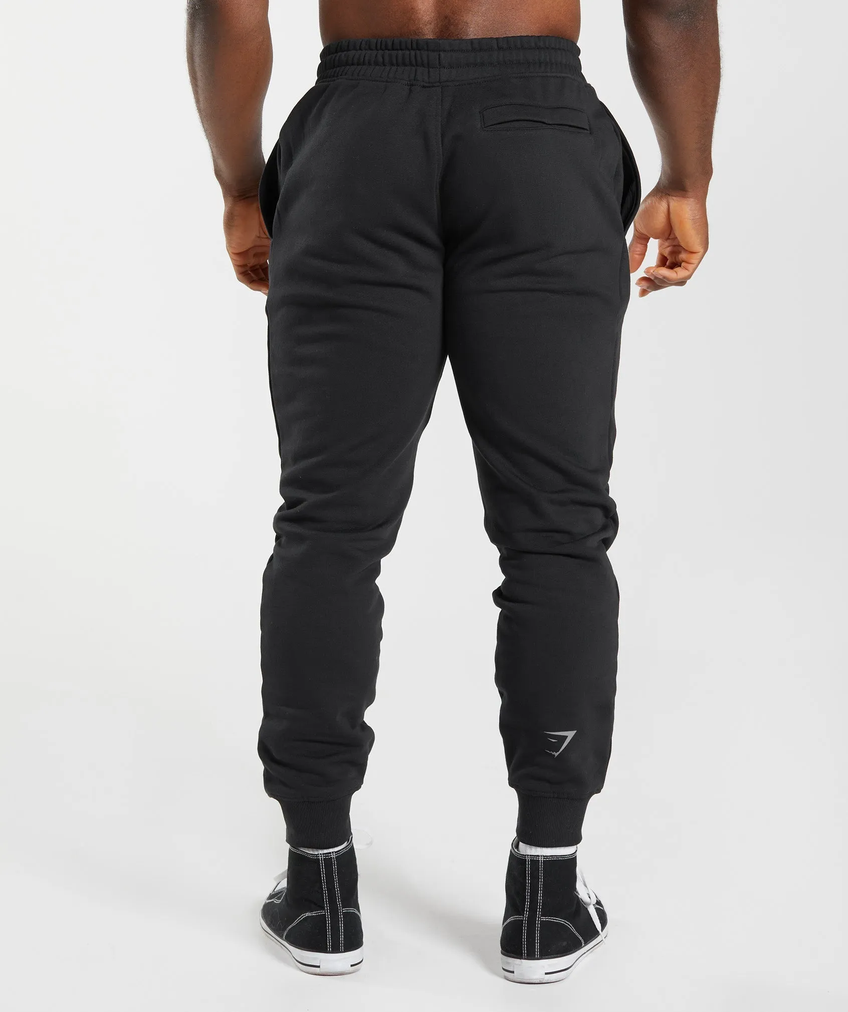 Gymshark Activated Graphic Joggers - Black