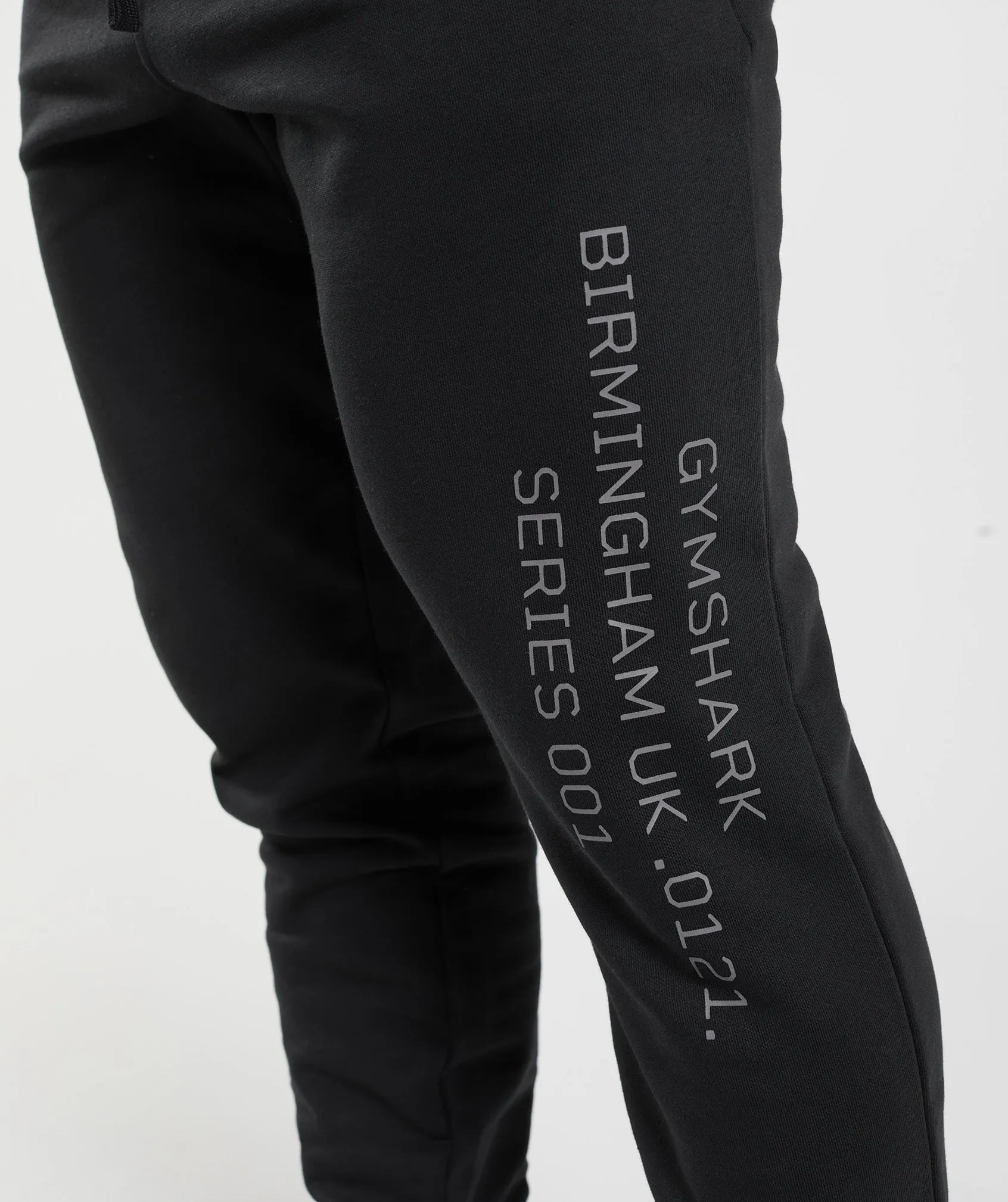 Gymshark Activated Graphic Joggers - Black