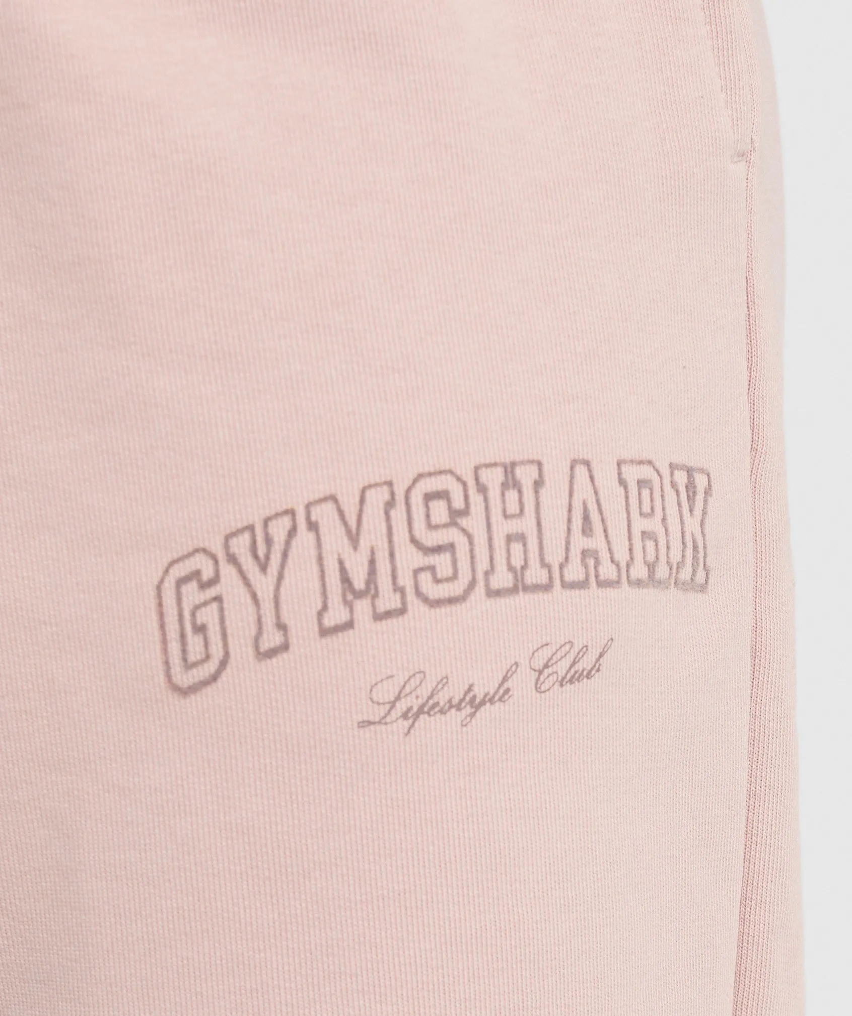 Gymshark Collegiate Joggers - Muted Pink