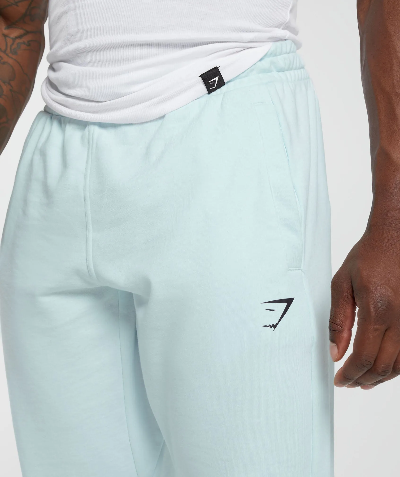 Gymshark Essential Oversized Joggers - Icy Blue