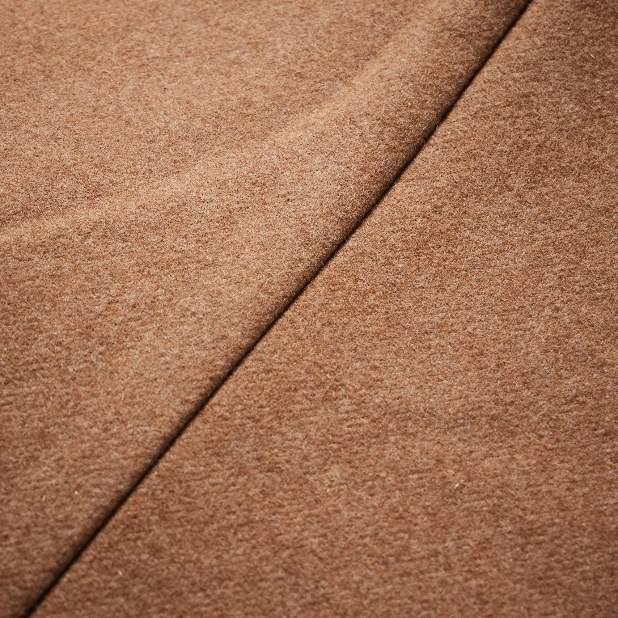 HENRY SARTORIAL Loro Piana Single Breasted Cashmere Overcoat CAMEL