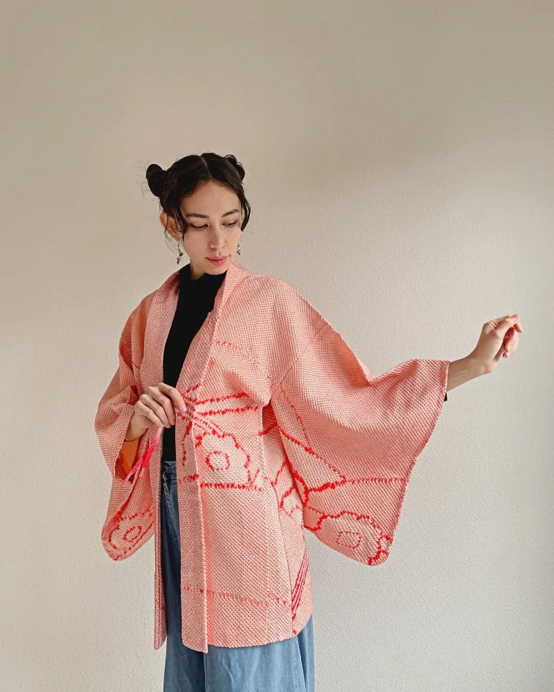 Hill and flower Haori Kimono Jacket