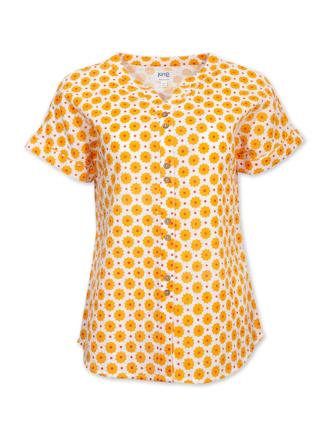 Holwell muslin blouse groovy dot