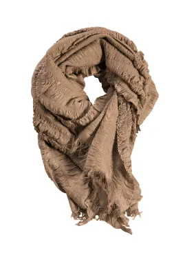 HOPE Large multi scarf - Elm wood