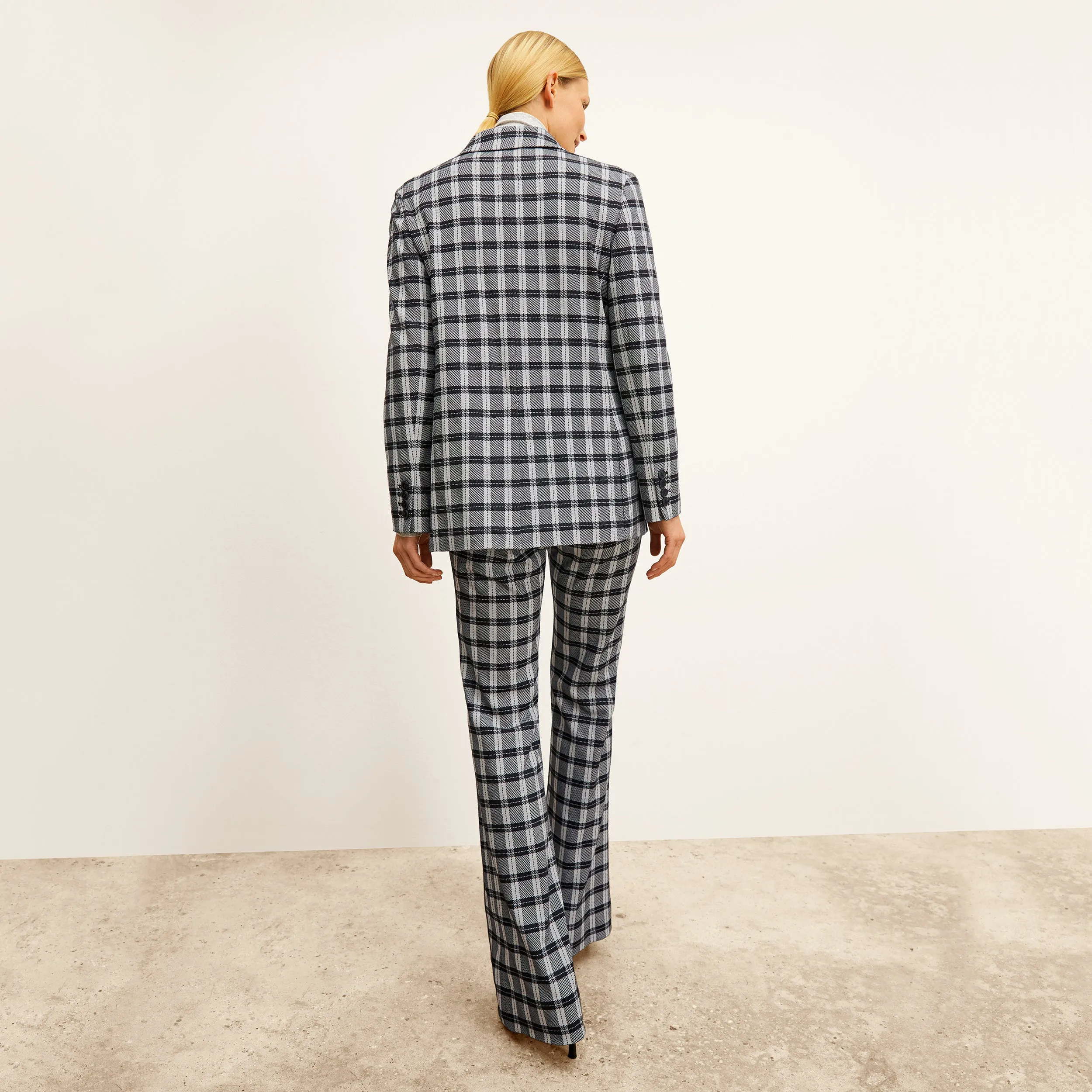 Horton Pant - Knit Suiting :: Checkmate