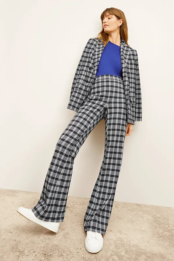 Horton Pant - Knit Suiting :: Checkmate