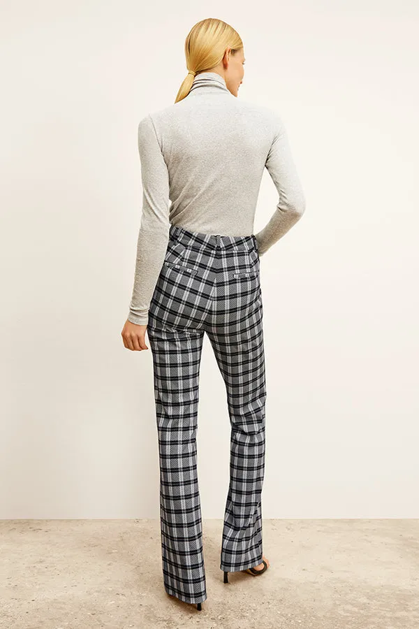 Horton Pant - Knit Suiting :: Checkmate