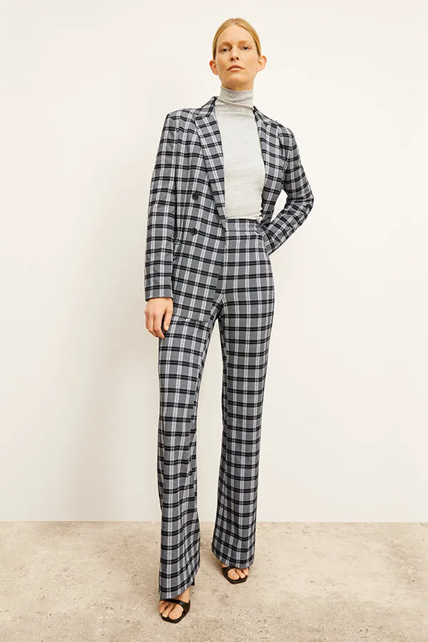 Horton Pant - Knit Suiting :: Checkmate