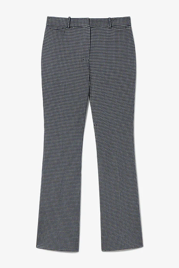 Horton Pant - Stretch Houndstooth :: Black / White