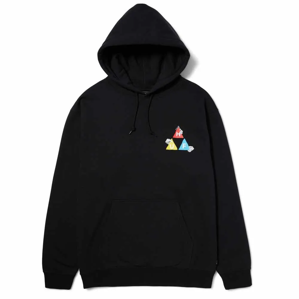 Huf Rituals Pullover Hooded Sweatshirt Black