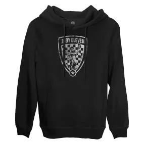 Indy Eleven Mono Badge Fleece Pullover Hoodie - Black