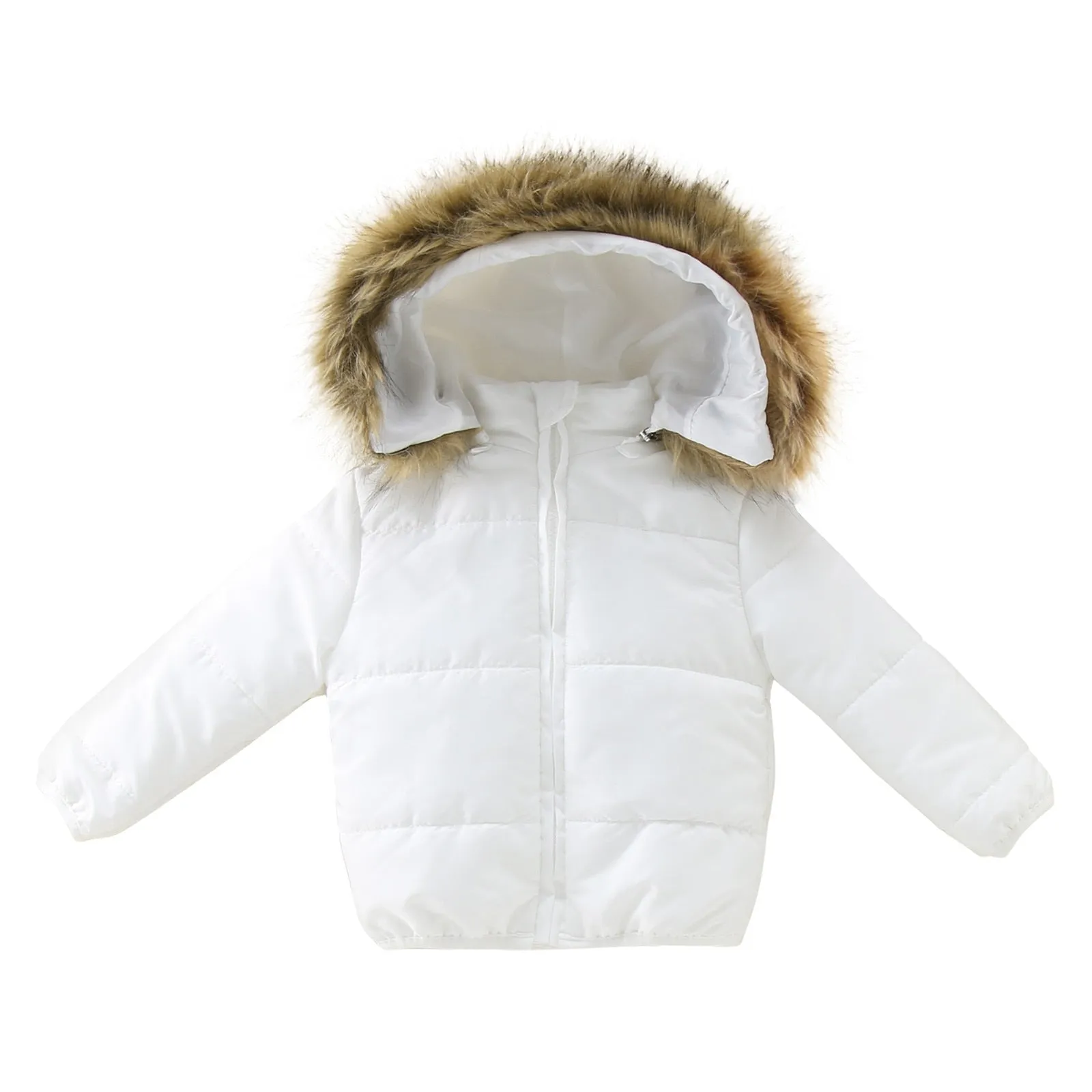 Infant Coat Jacket Snowsuit Hooded Winter Girls Boys Padded Jacket