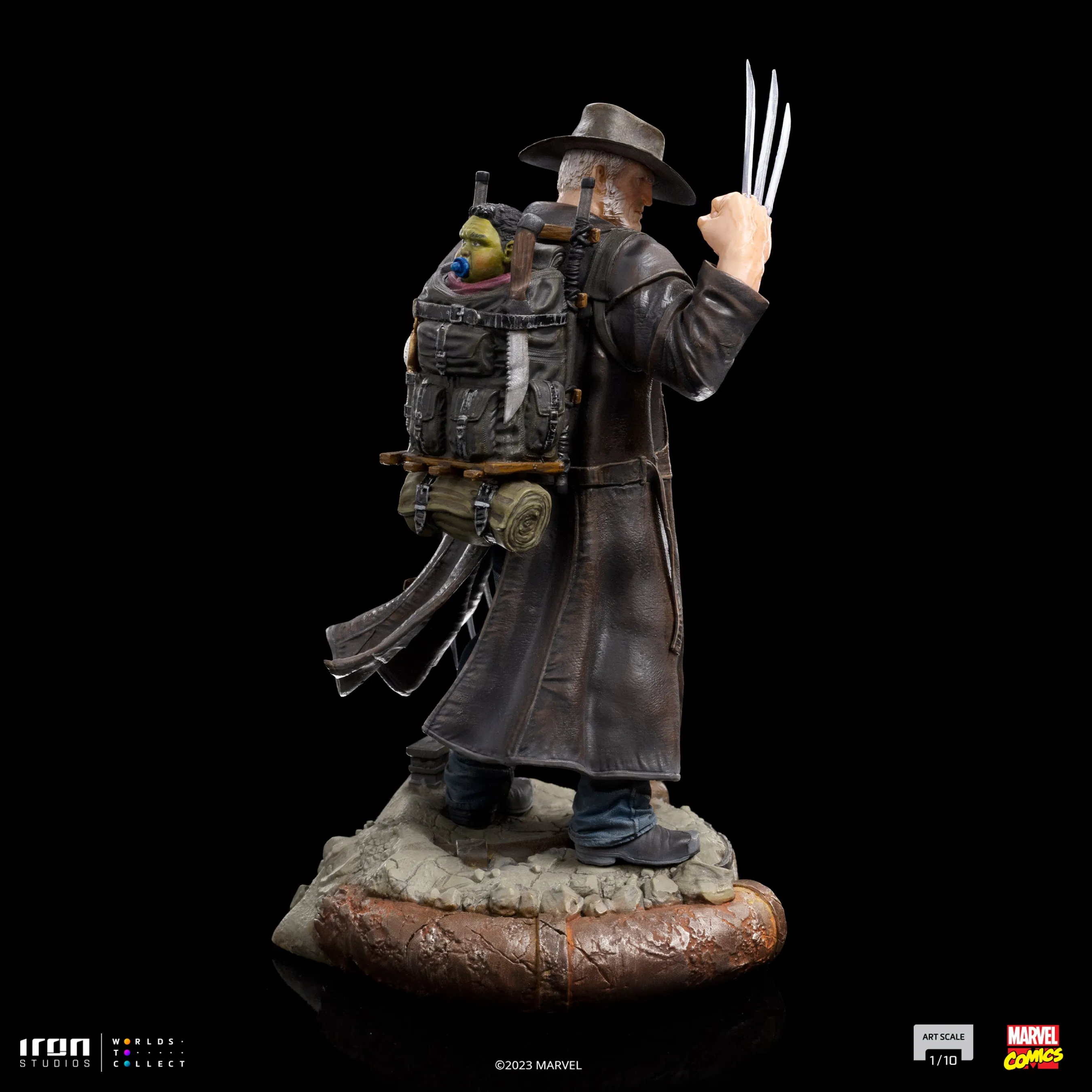 Iron Studios Marvel X-men Old Man Logan (Wolverine 50th Anniversary) BDS Art Scale 1:10 Statue