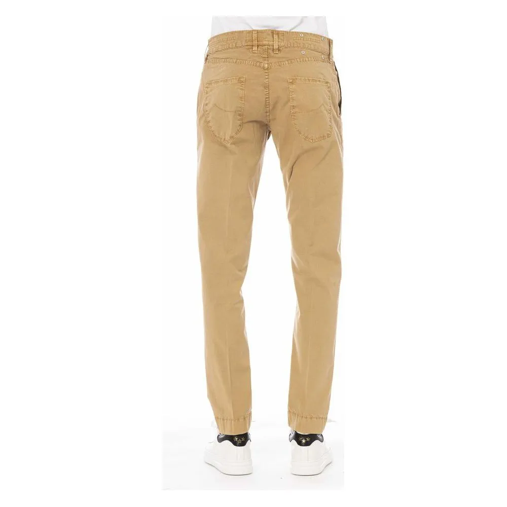 Jacob Cohen Beige Cotton Men Pants