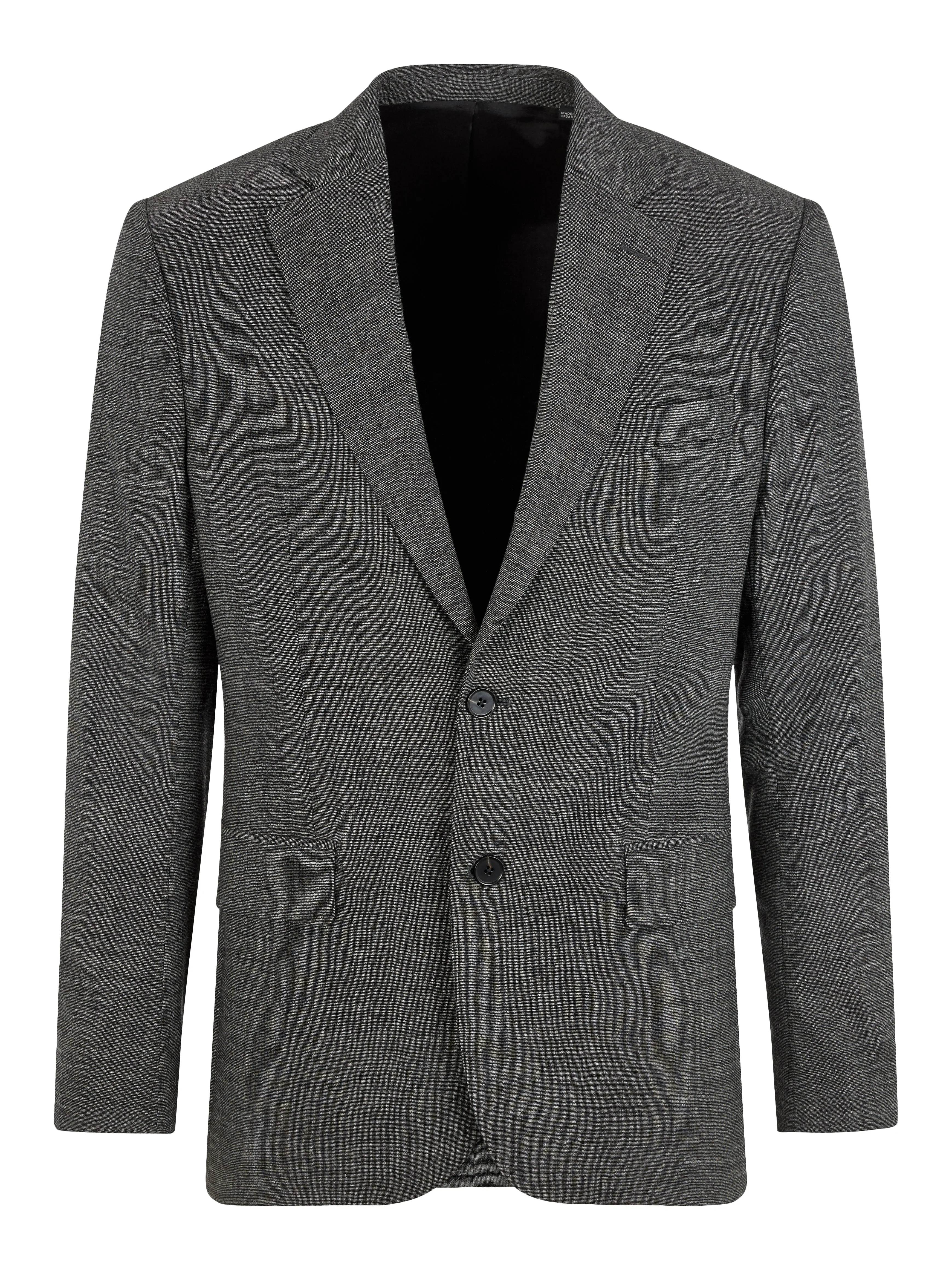 J.Lindeberg Mens Donnie Texture 2-Tone Blazer - BLACK