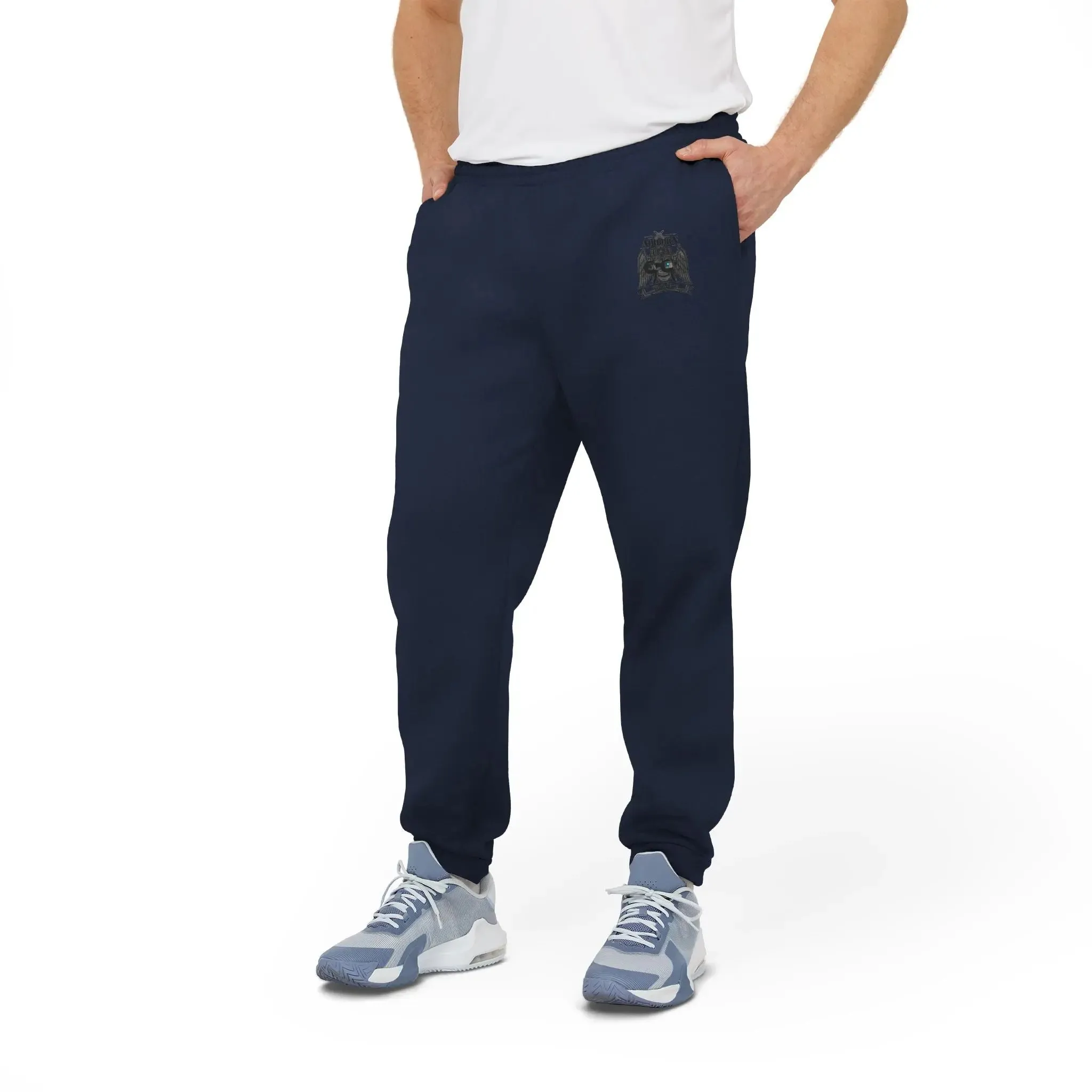 Joggers Customized Blue Eyes Skull Face