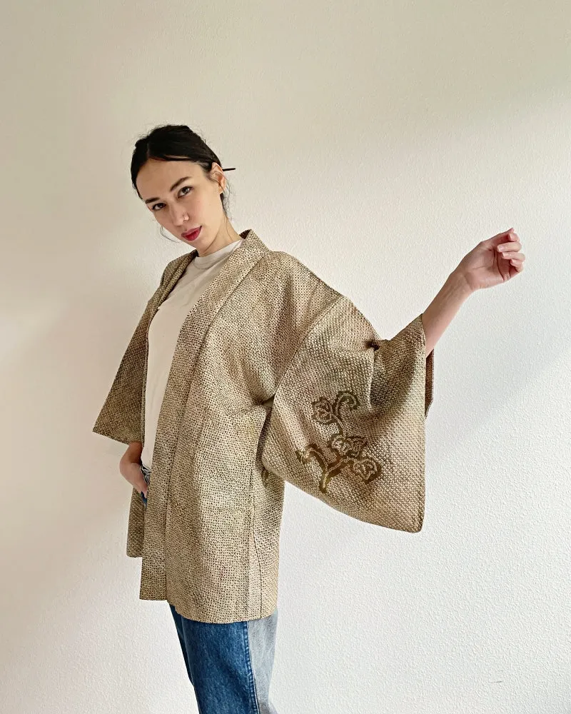 Juniper Shibori Haori Kimono Jacket