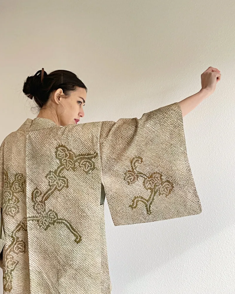 Juniper Shibori Haori Kimono Jacket