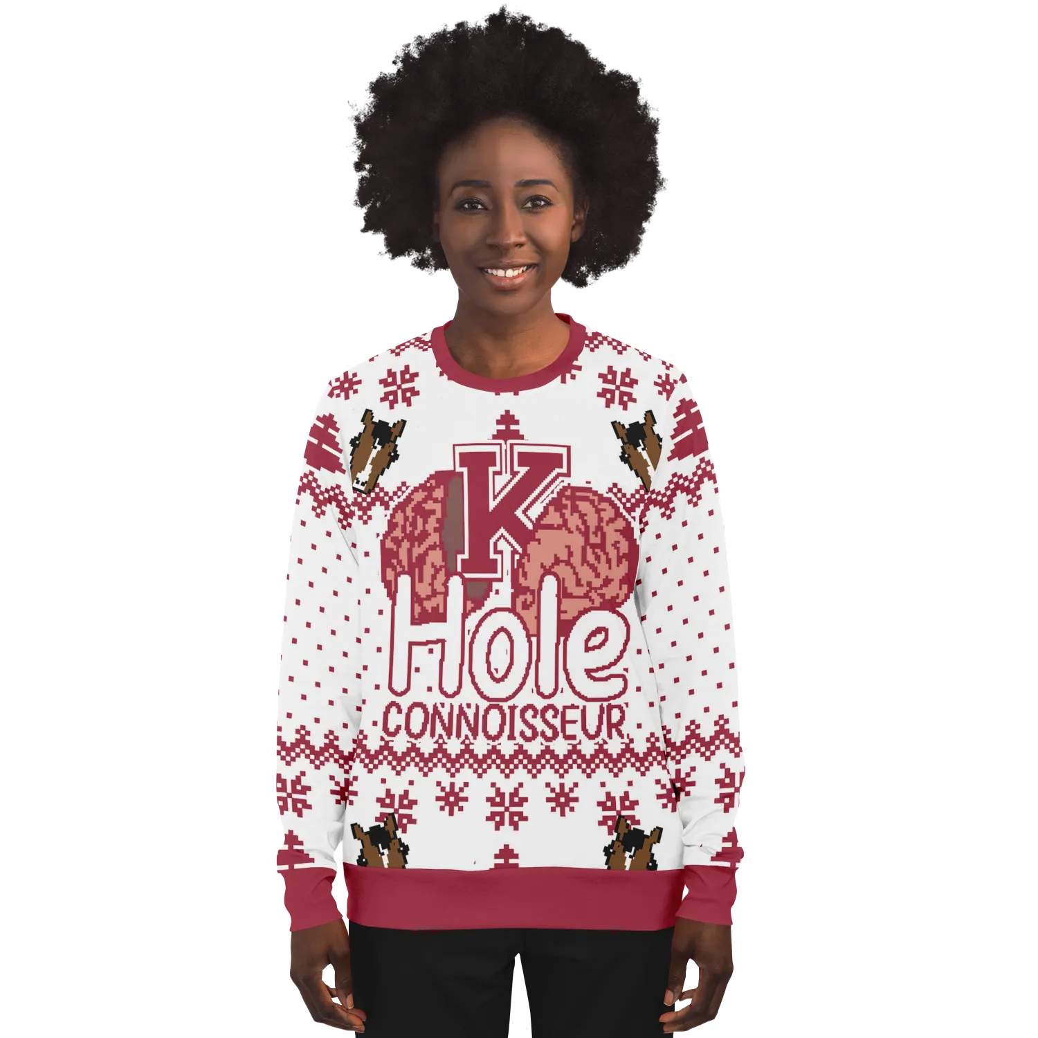 K Hole Ugly Christmas Sweater