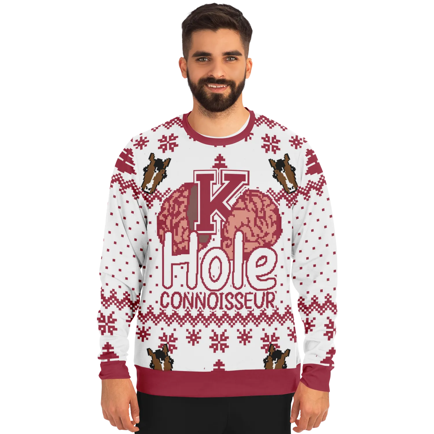 K Hole Ugly Christmas Sweater