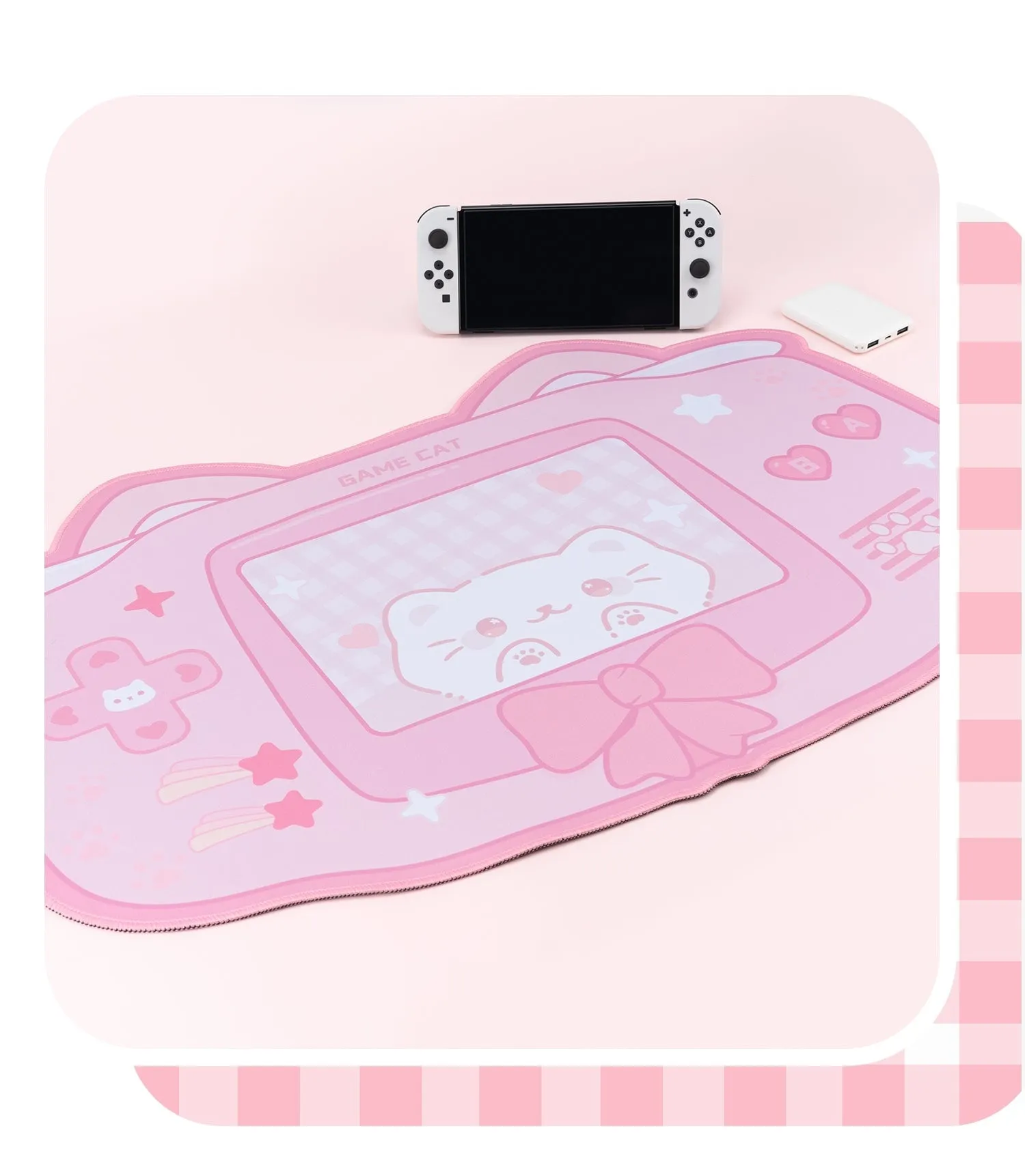 Kawaii Kitten Gaming Mousepad