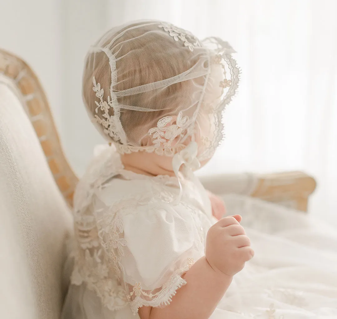 Kristina Christening Gown & Bonnet