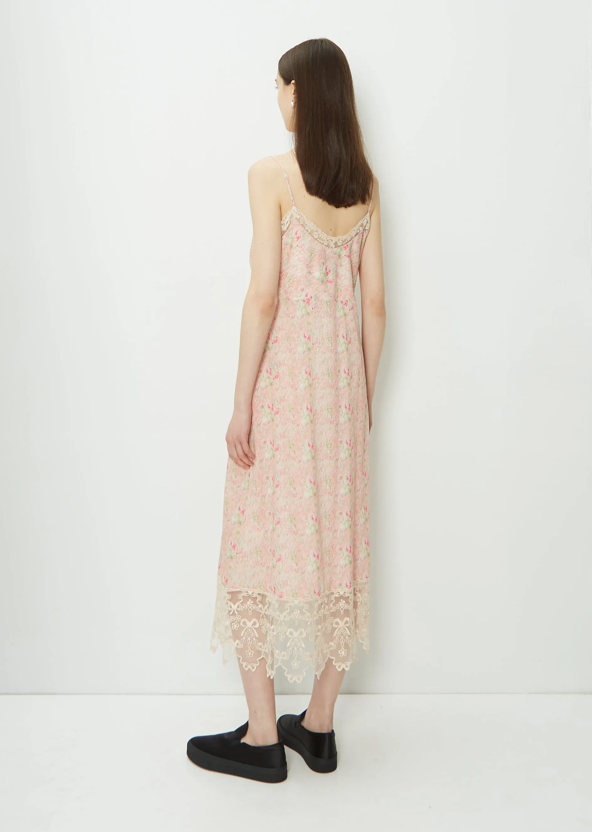 Lace Trim Slip Dress — Rosebud