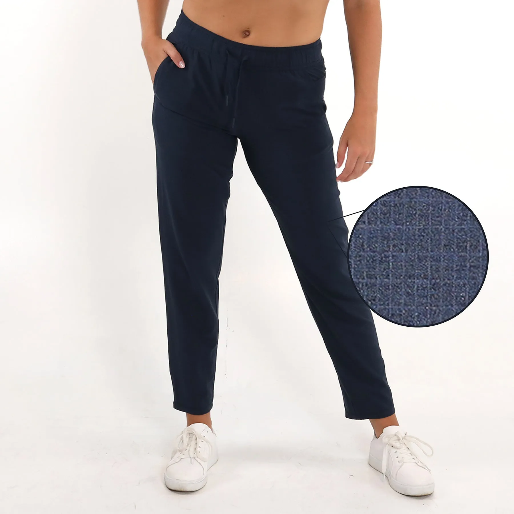 Ladies Solution Jogger - Navy Heather - Petite