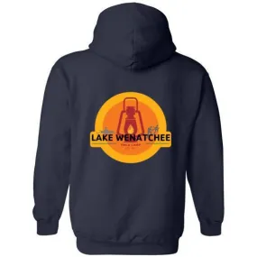 Lake Wenatchee Navy Pullover Hoodie - 2020 Logo