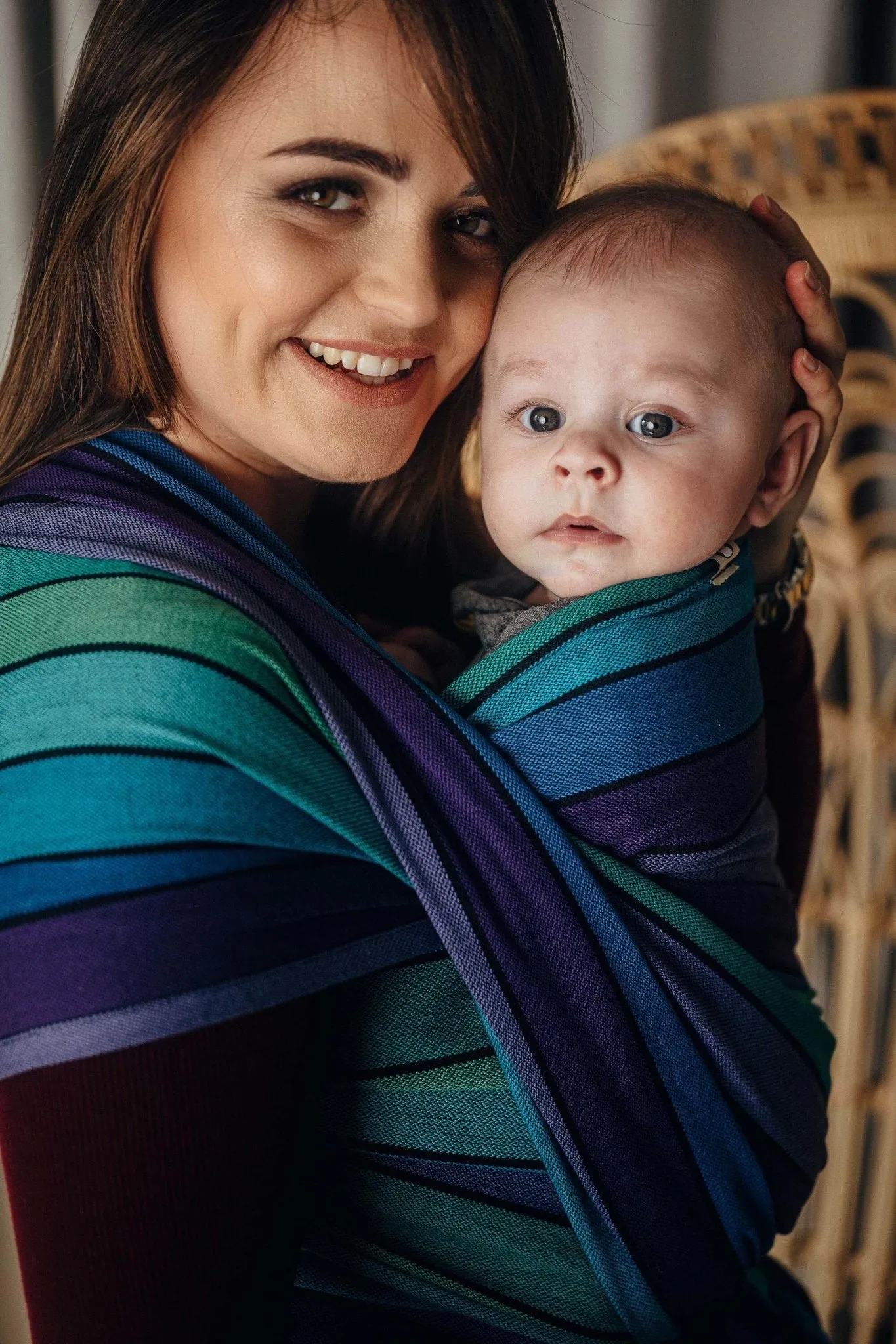 LennyLamb Woven Wrap Promenade