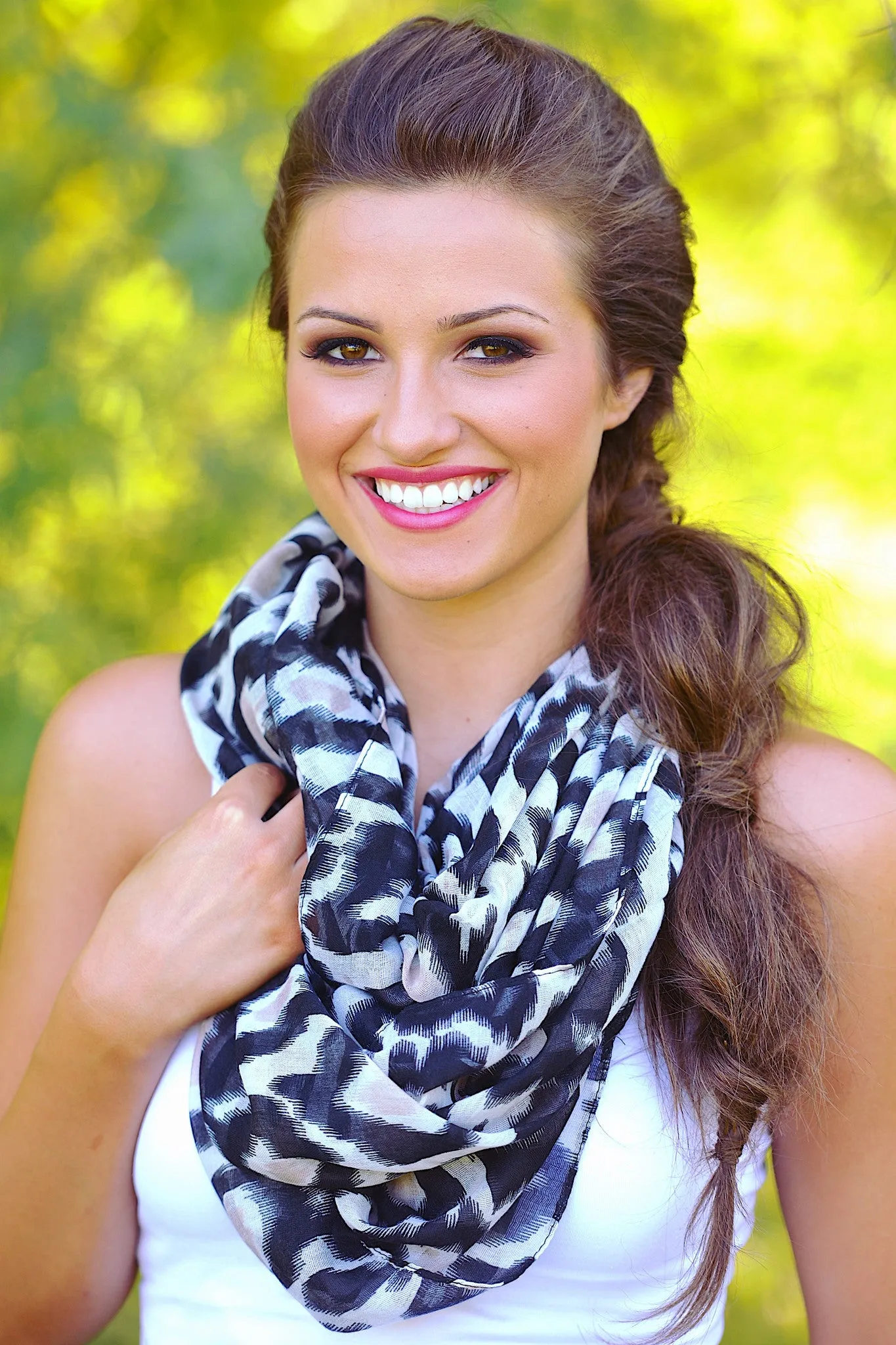 Leopard On The Loose Infinity Scarves