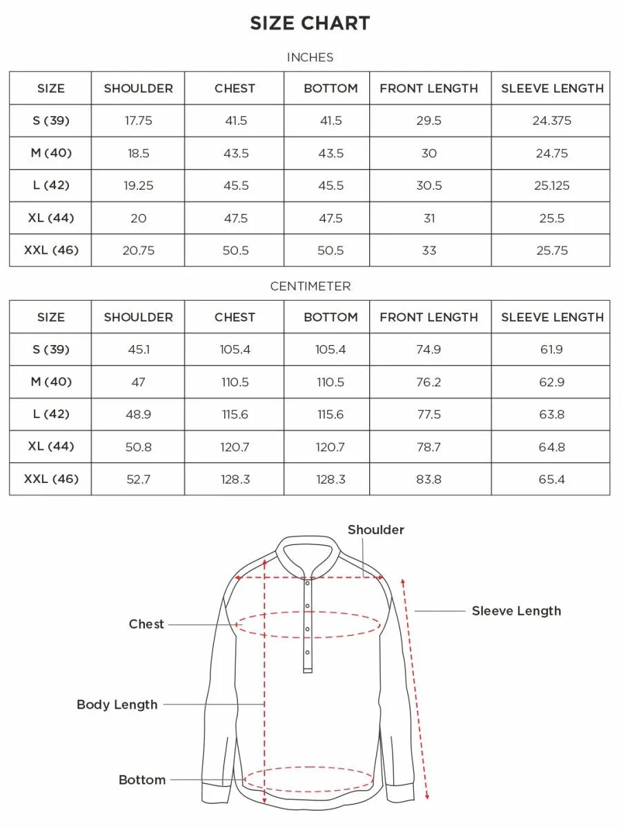 Loop Detail Kurta - Arc