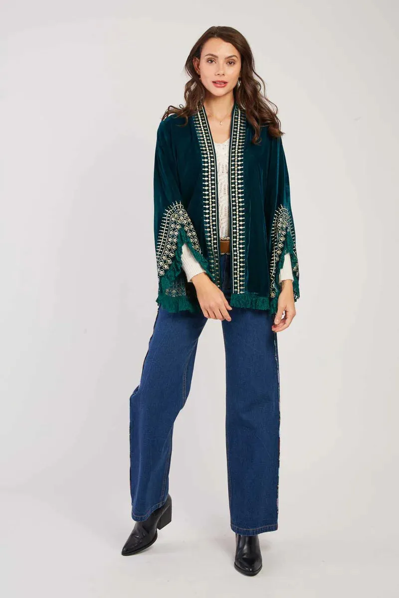 Loulou Kimono - Green