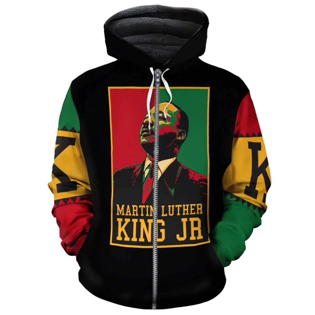 Martin Luther King Jr Retro Premium Hoodie